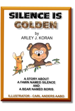 Silence Is Golden - children story book cover